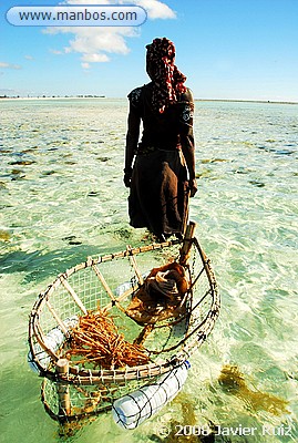Pescadora en Pemba Nampula Ago - Mozambique
