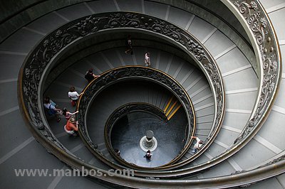 Escalera de caracol, Vaticano - Roma