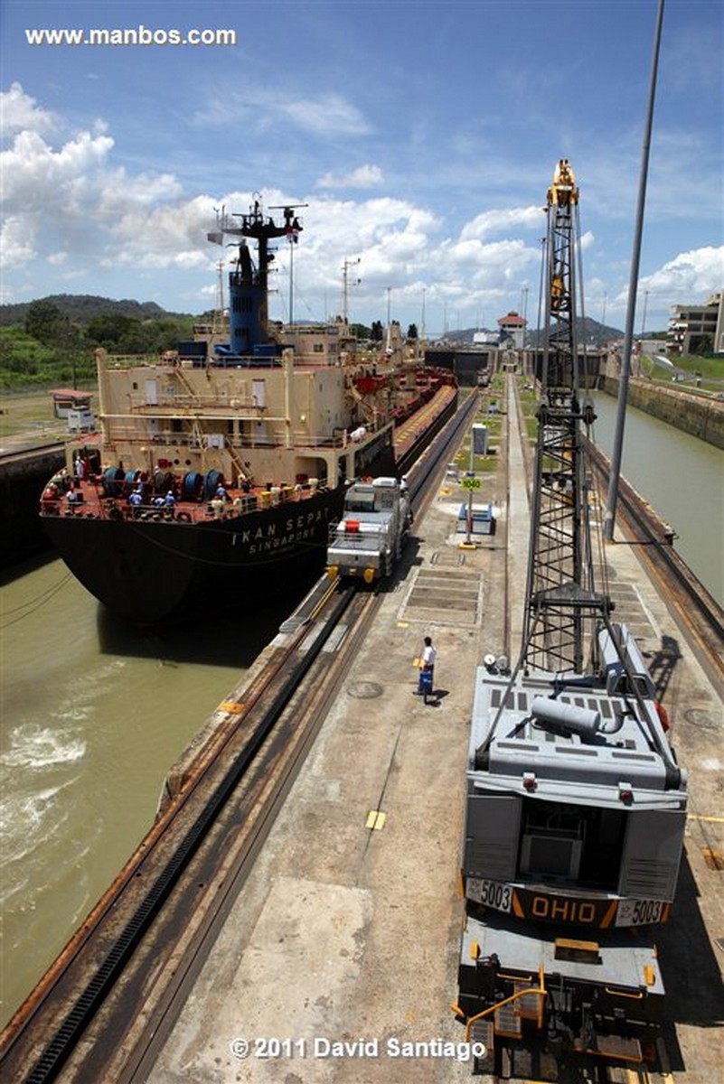 Panama
Miraflores Locks Boat Going Through The Miraflores Locks Pacific Ocean
Panama