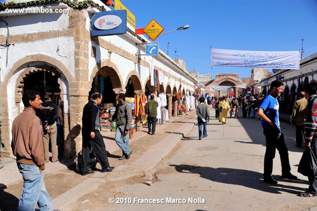 Marruecos 
terrazas en la plaza- esaouira
Marruecos 