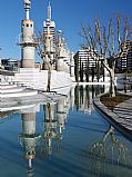 Parque de la Espana Industrial, Barcelona, España