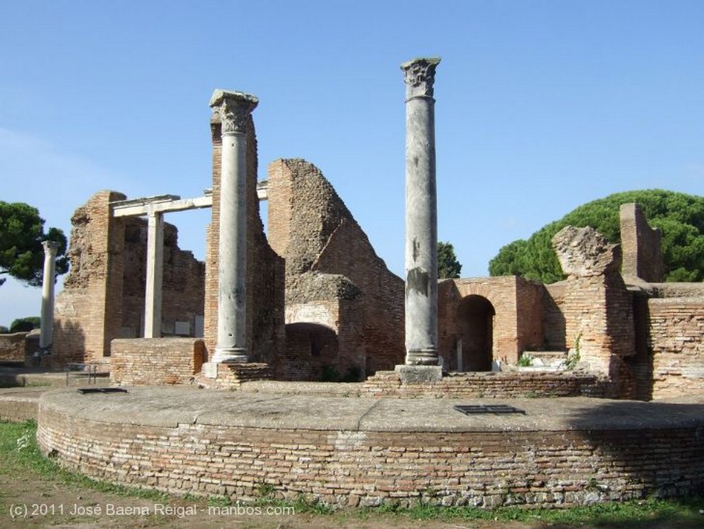 Ostia Antica
Termas del Foro
Roma