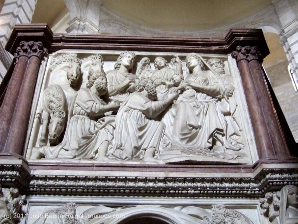 Pisa
Pulpito de Nicola Pisano
Toscana