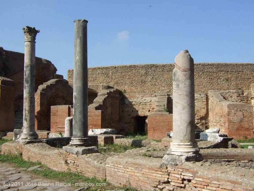 Ostia Antica
Bovedas de ladrillo
Roma