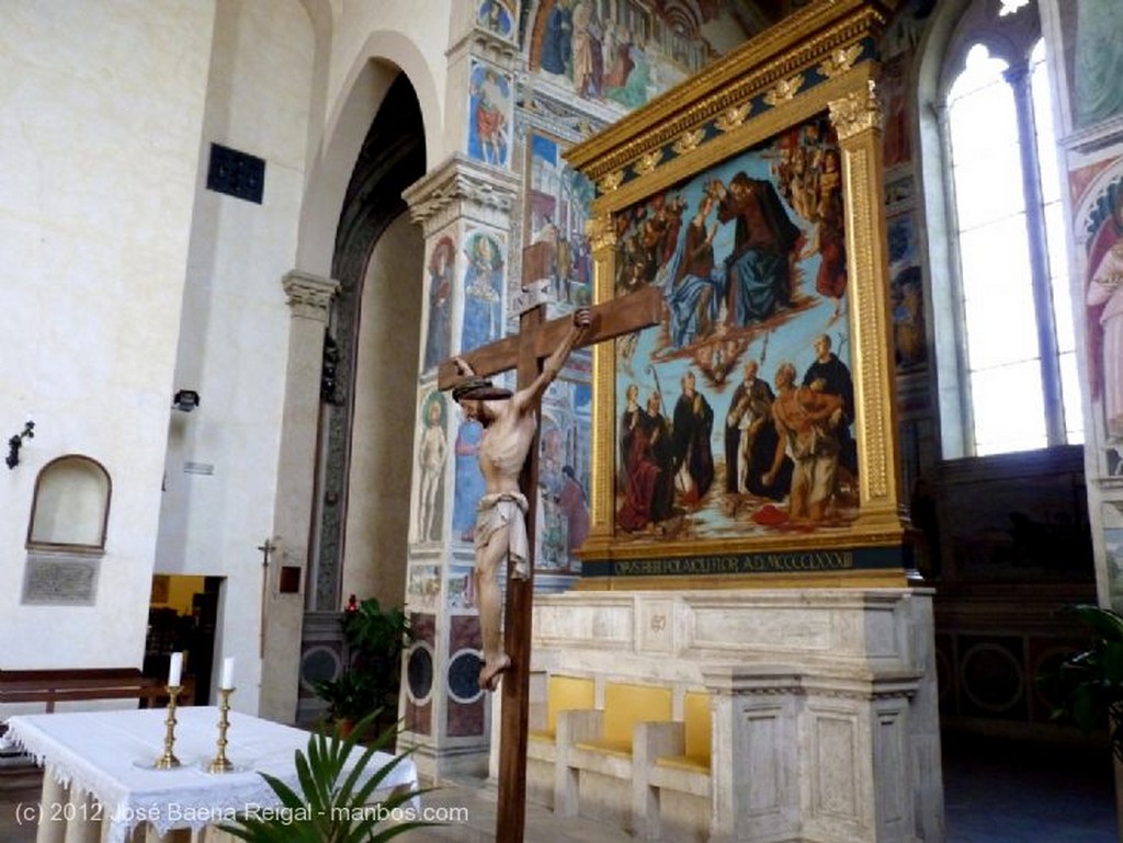 San Gimignano
La Coronacion de Maria, del Pollaiuolo
Siena