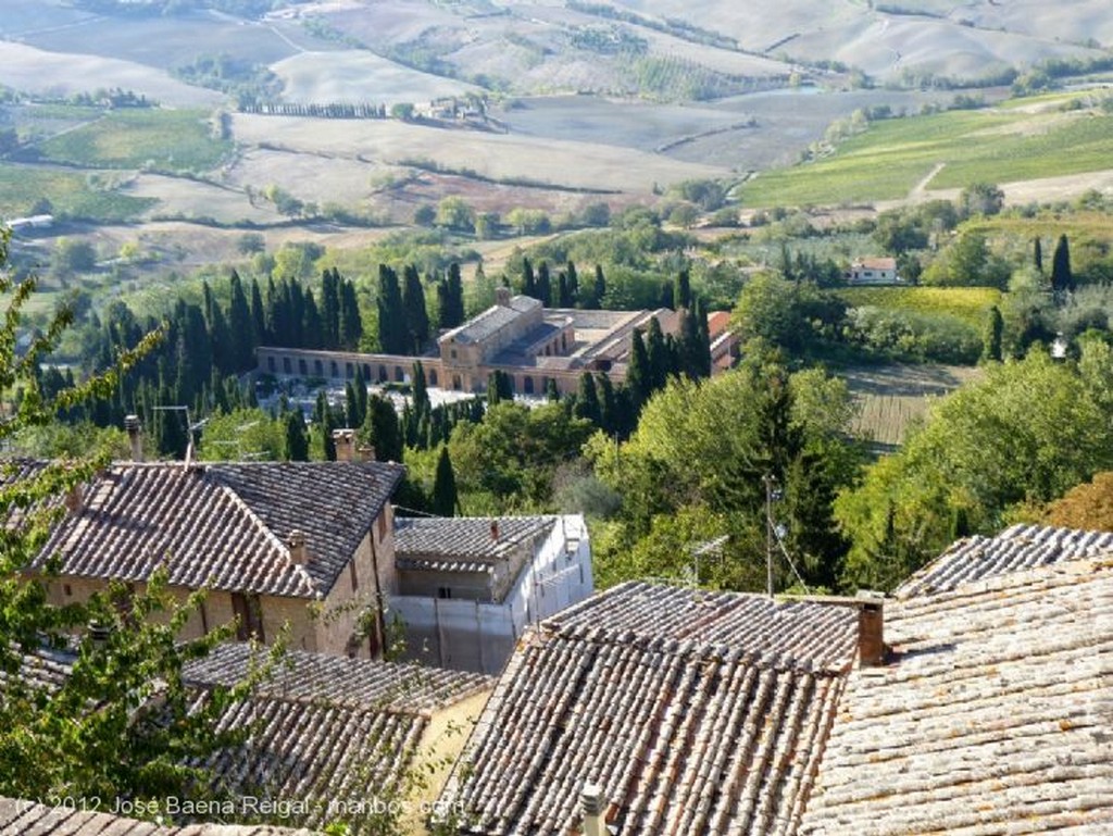 Montepulciano
Atardecer desde el mirador
Siena