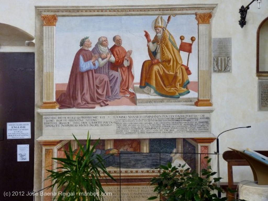 San Gimignano
Frescos de la Capilla principal
Siena