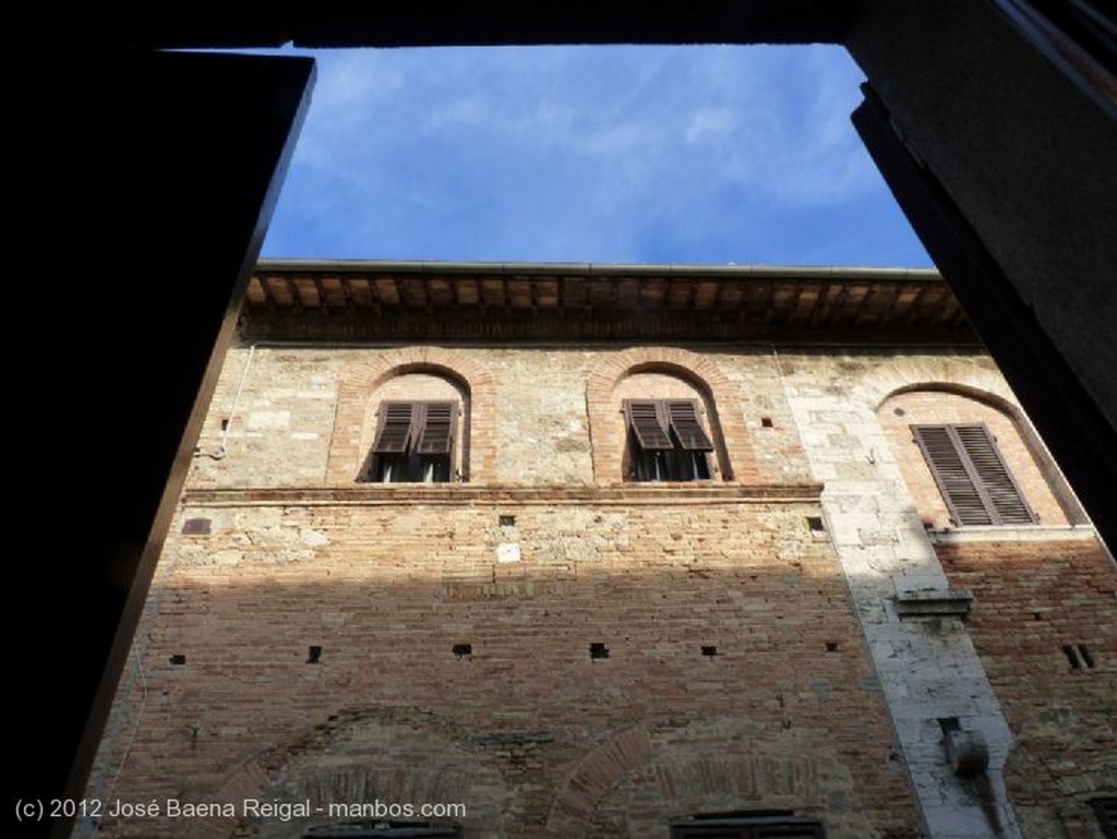 San Gimignano
La ventana indiscreta
Siena