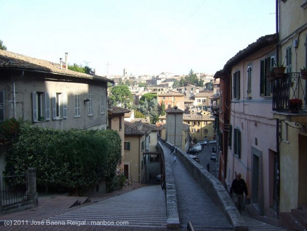 Perugia
Calle escalonada
Umbria