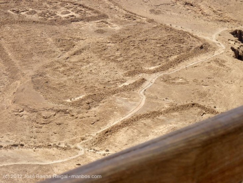 Masada
Rampa del asedio romano 
Distrito Meridional