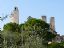 San Gimignano
Torres, pinos y olivos
Siena
