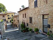 Vicolo Forliano, San Gimignano, Italia
