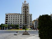 Rotonda del Marques de Larios, Malaga, España