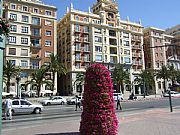 Plaza de la Marina, Malaga, España