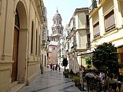 Calle de San Agustin, Malaga, España