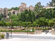 Jardines de Puerta Oscura, Malaga, España